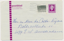 Postblad G. 24 / Bijfrankering Zwolle - Amsterdam 1983