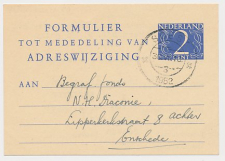 Verhuiskaart G. 22 Soest - Enschede 1952