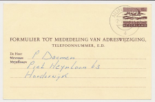 Verhuiskaart G. 33 Nunspeet - Harderwijk 1966