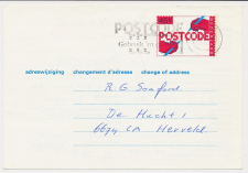 Verhuiskaart G. 45 Arnhem - Herveld 1980