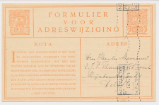 Verhuiskaart G. 8 Amsterdam - Delft 1928 - Na 1 februari 1928