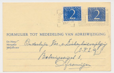 Verhuiskaart G. 24 Haarlem - Groningen 1957