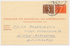 Verhuiskaart G. 30 Vaals - Duitsland 1965 - Buitenland