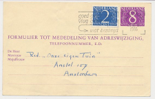 Verhuiskaart G. 32 Alkmaar - Amsterdam 1966