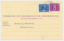 Verhuiskaart G. 32 Emmer Compascuum - Dedemsvaart 1966
