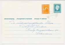 Verhuiskaart G. 41 Locaal te Schiedam 1976