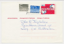 Verhuiskaart G. 44 Roosendaal - Rotterdam  1989