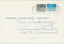 Verhuiskaart G. 46 Zwolle - Warmond 1982