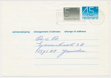 Verhuiskaart G. 46Den Haag - IJmuiden 1983