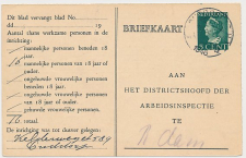 Arbeidslijst G. 23 a Ouddorp - Rotterdam 1946