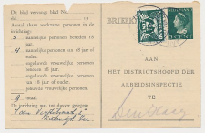 Arbeidslijst G. 23 b Katwijk aan Zee - Den Haag 1947