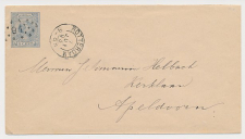 Envelop G. 5 b Rotterdam - Apeldoorn 1893