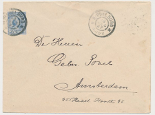 Envelop G. 6 a Middelburg - Amsterdam 1897