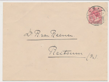 Envelop G. 12 Amsterdam - Reitsum 1908