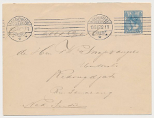 Envelop G. 13 a Den Haag - Ned. Indie 1907