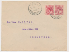 Envelop G. 10 / Bijfrankering Amsterdam - Heemstede 1907