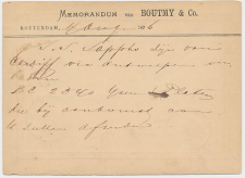 Briefkaart G. 7 Particulier bedrukt Rotterdam - Amsterdam 1876