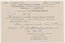 Briefkaart G. 23 Particulier bedrukt Utrecht 1891