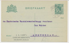 Briefkaart G. 90 Particulier bedrukt Helmond 1919