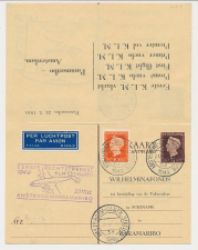 Briefkaart G. 294 Particulier bedrukt Amsterdam - Suriname 1949