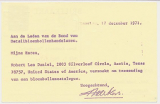 Briefkaart G. 343 Particulier bedrukt Haarlem 1971