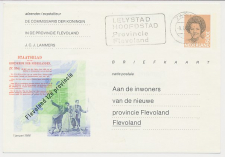 Briefkaart G. 363 Particulier bedrukt Zwolle 1986