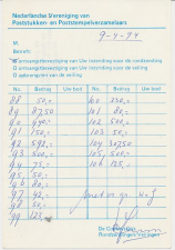 Briefkaart G.FIL 66 Particulier bedrukt Woudsend 1994