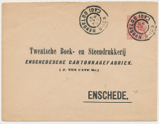 Postblad G. 8 Particulier bedrukt Enschede 1902
