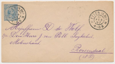 Envelop G. 5 Firma Blinddruk Etten 1897