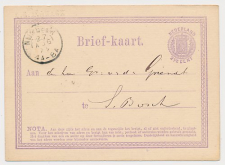 Briefkaart G. 1 Firma Blinddruk Nijmegen 1872