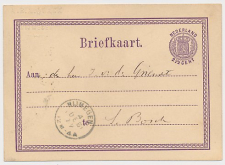 Briefkaart G. 3 Firma Blinddruk Nijmegen 1872 