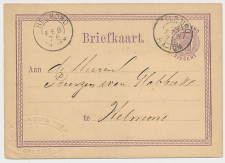 Briefkaart G. 7 Firma Blinddruk Tilburg 1876