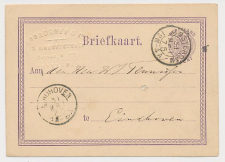 Briefkaart G. 7 Firma Blinddruk Amsterdam 1875