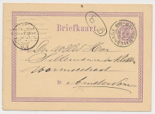 Briefkaart G. 12 Firma Blinddruk Den Haag 1877