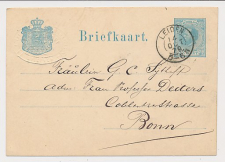 Briefkaart G. 16 Firma Blinddruk Leiden 1879