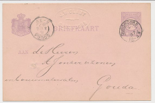 Briefkaart G. Firma 23 Blinddruk Oudshoorn 1887 