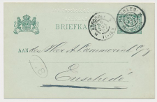 Briefkaart G. 55 Firma Blinddruk Haarlem 1904