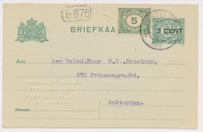 Briefkaart G. 96 a II Firma Blinddruk Hengelo 1923