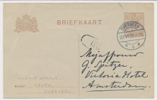 Briefkaart G. 191 Firma Blinddruk Overveen 1922