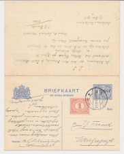 Briefkaart G. 93 I /Bijfrank.Akersloot - Westgraftdijk 1918 v.v.