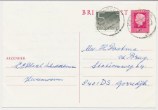 Briefkaart G. 356 / Bijfrankering Leeuwarden - Gorredijk 1980