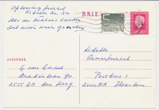 Briefkaart G. 356 / Bijfrankering Den Haag - Haarlem 1980