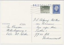 Briefkaart G. 358 a / Bijfrankering Sittard - Dedemsvaart 1982