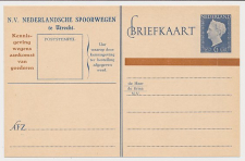 Spoorwegbriefkaart G. NS299 a