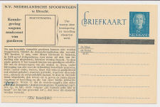 Spoorwegbriefkaart G. NS302 c
