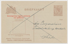 Spoorwegbriefkaart G. PNS191 d - Locaal te Amsterdam 