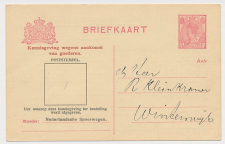 Spoorwegbriefkaart G. NS103-I f - Locaal te Winterswijk G.O.L.S.