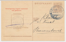 Spoorwegbriefkaart G. NS198 b - Valkenburg - Hulsberg 1926