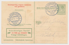 Spoorwegbriefkaart G. NS216 n - Locaal te Valkenburg 1929