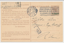 Spoorwegbriefkaart G. NS218 f - Locaal te Rotterdam 1927